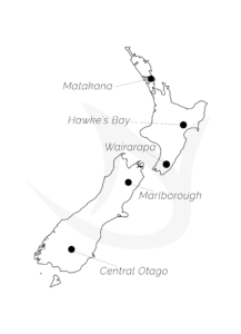 DN NZ wine Map