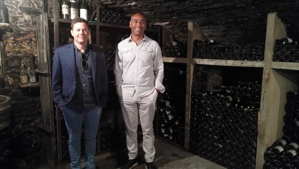 Brandon and Puneet visit the Domaine Fabien Coche winery